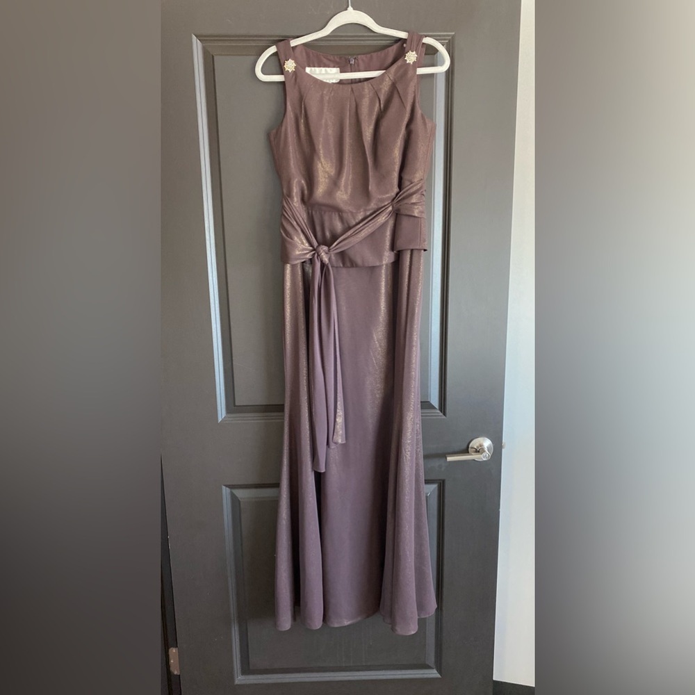 David’s Bridal formal.